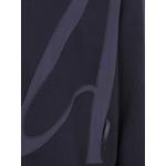 French terry jersey hoodie with oversized EA embroidery 2