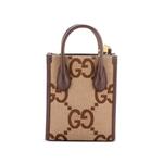 Мини-сумка через плечо Vertical Tote Jumbo GG Canvas 2