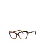 tortoiseshell-effect cat-eye glasses 2