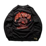 Свитшоты Raf Simons Grimcrawler Destroyed 'Black' 1