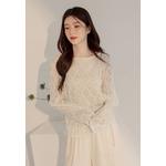 Свободный вязаный топ с вырезами [AB19630] 3
