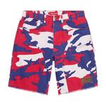 Шорты Supreme Cutoff Double Knee Denim Painter Short 'Red Camo' 1