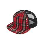 Кепки Supreme x B.B. Simon Studded Mesh Back 5-Panel 'Plaid' 1