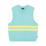 Жилеты Stussy Brushed Mohair Vest 'Seafoam' 1