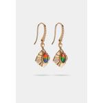 Серьги-капли Amour Fleur 18K Золото 044 3