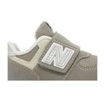 Кроссовки New Balance 574 New-B Hook & Loop Toddler 'Rain Cloud Silver Metallic' 2