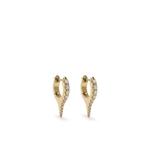 Серьги Lola Needle из желтого золота с бриллиантами 1
