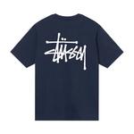 Футболки Stussy Basic Tee 'Темно-синий' 2
