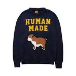 Свитеры Human Made Knit Sweatshirt «Navy» 1