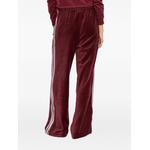 velour side-stripe track pants 4