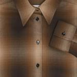Фланелевые рубашки MM6 Maison Margiela Plaid Shirt 'Brown' 3