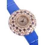 【Горячий стиль】Crisathena Macaron Fashion Watch in Navy for Women 2