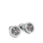Круглые запонки Septa Gear 1