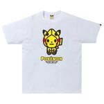 Топы BAPE x Pokemon Pikachu Tee 'White' 1