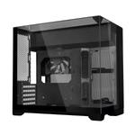 LIAN LI O11 Vision-M Mirco-ATX корпус - Black черный 1