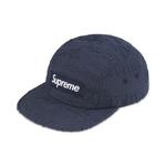 Кепки Supreme Monogram Gingham Camp Cap 'Navy' 1
