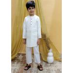 Детский набор курта-пижама The Mom Store Timeless - Белый 2