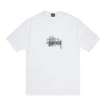 Футболка Stussy Refracted Tee 'White' 1
