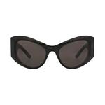 Солнцезащитные очки Balenciaga Cat Eye-Frame Recycled Acetate 'Black/Grey' 1