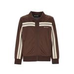 logo-print side-stripe jacket 1