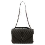 Сумки через плечо Saint Laurent Large College Chain Crossbody Bag 'Черный' 1