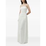 Danielle crinkle-jersey bustier maxi gown 4