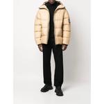 Пуховик с нашивкой-логотипом 2