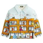 Овершерты Kith Kids x Sesame Street Lafayette St Shacket 'Powder' 1
