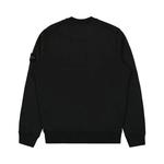 Свитеры с круглым вырезом Stone Island Garment Dyed Sweatshirt «Black» 2