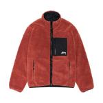 Флисовые куртки Stussy Sherpa Reversible Jacket 'Terracotta' 1