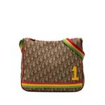 Сумка через плечо Diorissimo Trotter Coated Canvas Rasta (2004 год) 1
