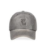 logo-embroidered corduroy baseball cap 1