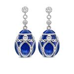 Серьги Heritage Palais из белого золота с бриллиантами 2