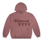 Толстовки на молнии Cactus Jack by Travis Scott For Mastermind Skull Zip Up 'Mauve' 1