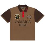 Поло Denim Tears x Stussy Spades Team Polo 'Brown' 1