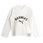 Футболки с длинным рукавом Puma x Nahmias Long-Sleeve Tee 'Warm White' 1