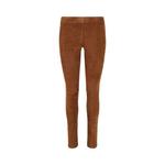 Низ Ferragamo Suede Leggings 'Коричневый' 2