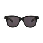 Очки Alexander McQueen Square-Frame Acetate Sunglasses 'Black Grey' 1