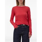 long-sleeve slit-cuff T-shirt 3