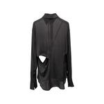 cut-out draped shirt 3