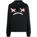 graphic-print cotton hoodie 1