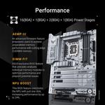 ASUS TUF GAMING Z890-PRO WIFI ATX белая материнская плата (DDR5) 3