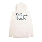 Худи KidSuper Script Logo Hoodie 'Cream' 2