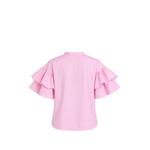 ruffled-sleeve poplin shirt 2
