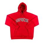 Толстовка с капюшоном Supreme Hearts Arc Hooded Sweatshirt 'Red' 1