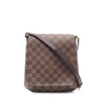 Сумка через плечо Damier Ebene Musette Salsa PM (2004 год) 1