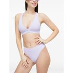 V-neck crossover-strap bikini top 2