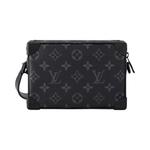 Сумки через плечо Louis Vuitton Mini Soft Trunk 'Черный Monogram Eclipse Канвас' 2