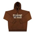 Худи Supreme Embroidered Chenille Hooded Sweatshirt 'Brown' 1