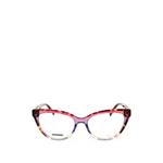tortoiseshell-effect cat-eye glasses 1